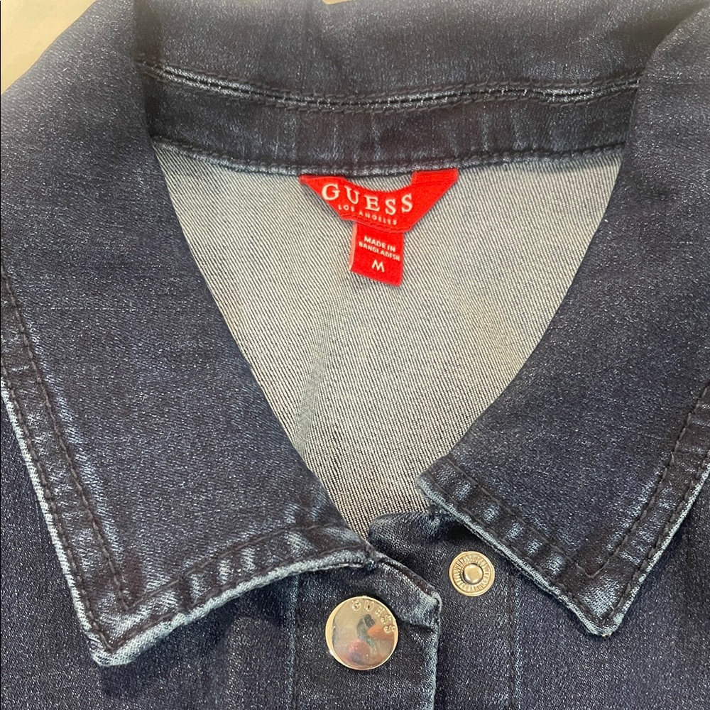 Guess Denim Jumpsuit - Dark Blue